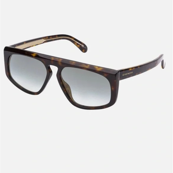 Givenchy GV SQUARED GV 7125/S  Havana/Grey Shaded 55/14/145 Unisex Sunglasses - Picture 4 of 14